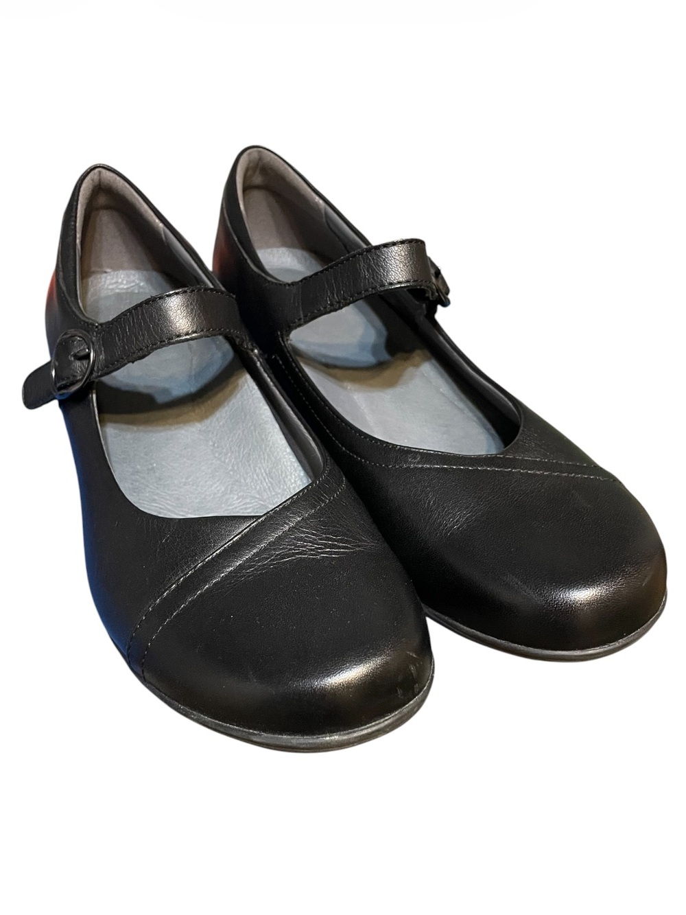 Women's Dansko Fawna Black Miller Napa Leather Mary Jane Size 9